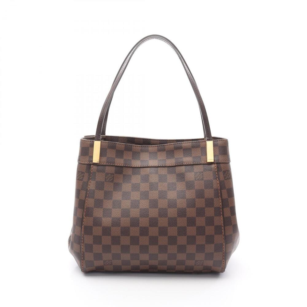 Louis Vuitton Marylebone Shoulder Bag Canvas Leather Damier Brown